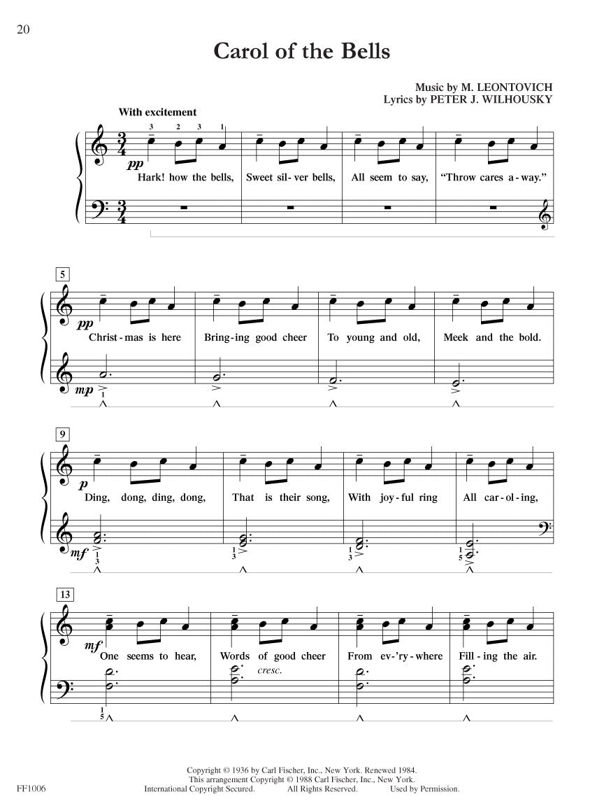 Faber Piano Adventures - FunTime® Piano Christmas - Level 3A-3B