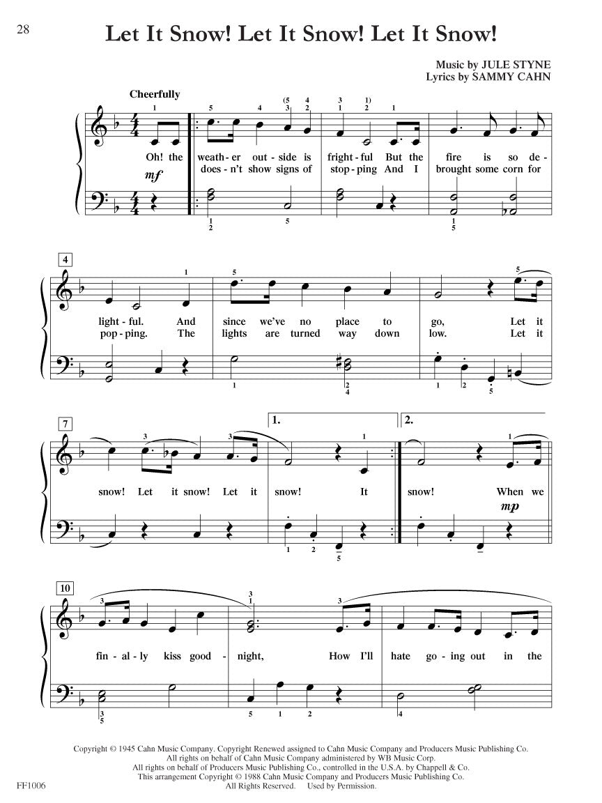 Faber Piano Adventures - FunTime® Piano Christmas - Level 3A-3B