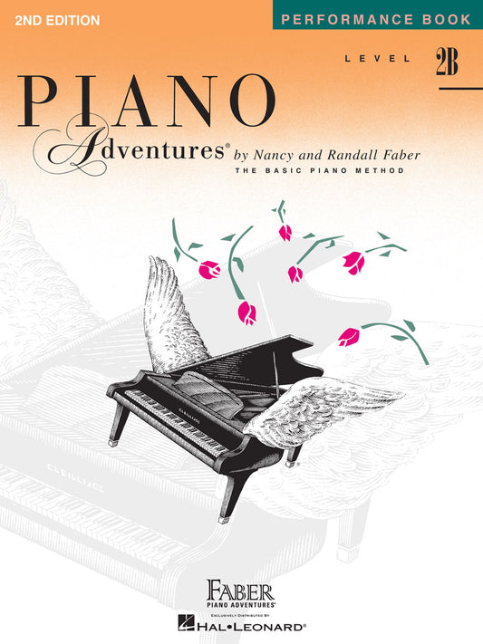 Faber Piano Adventures Level 2B – Performance, 2nd Edition by Hal Leonard