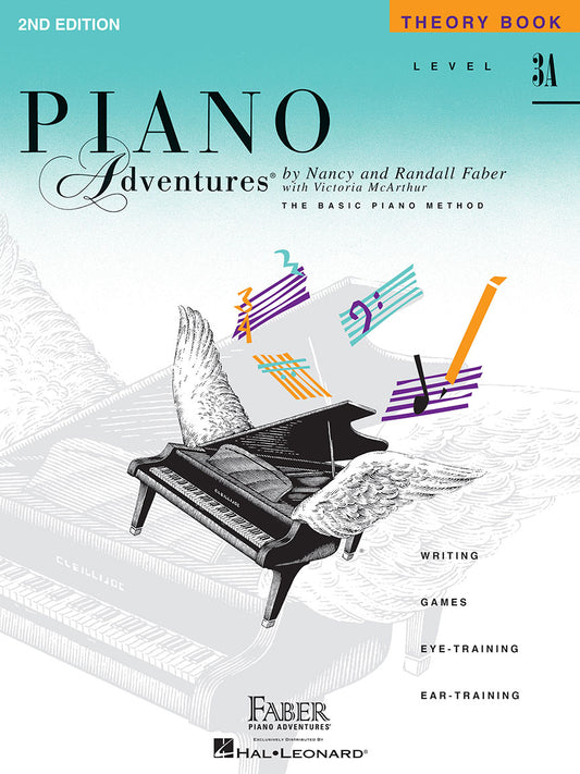 Faber Piano Adventures Level 3A – Theory, 2nd Edition by Hal Leonard