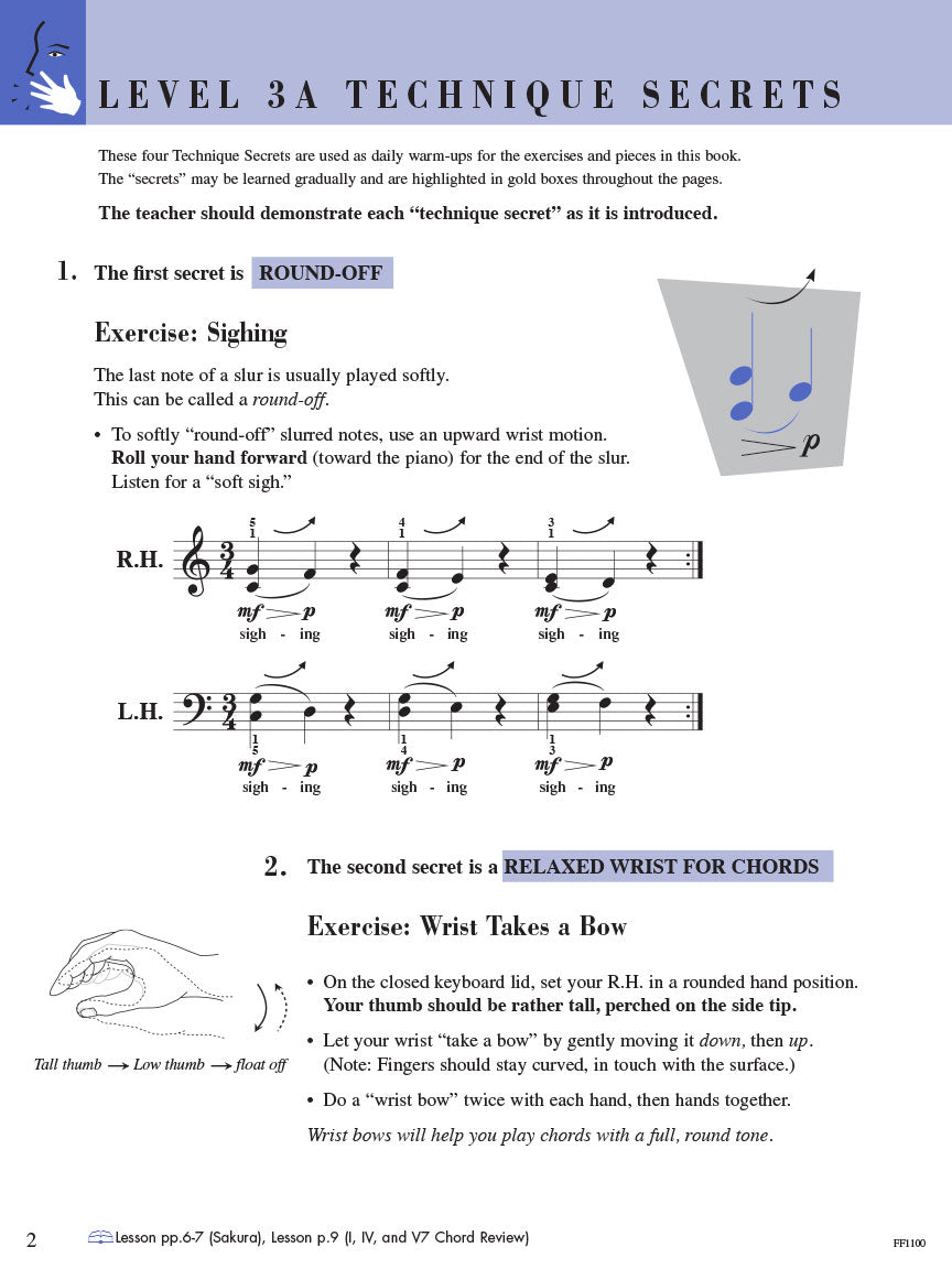 Faber Piano Adventures Level 3A – Technique & Artistry, 2nd Edition by ...