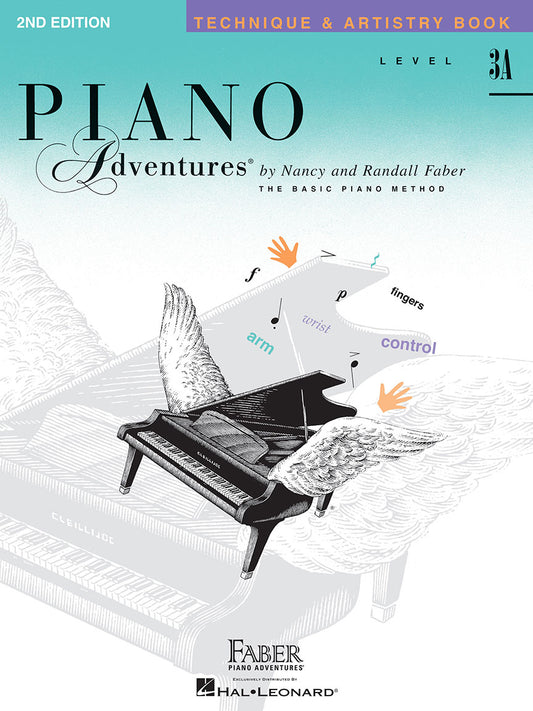 Faber Piano Adventures Level 3A – Technique & Artistry, 2nd Edition by Hal Leonard