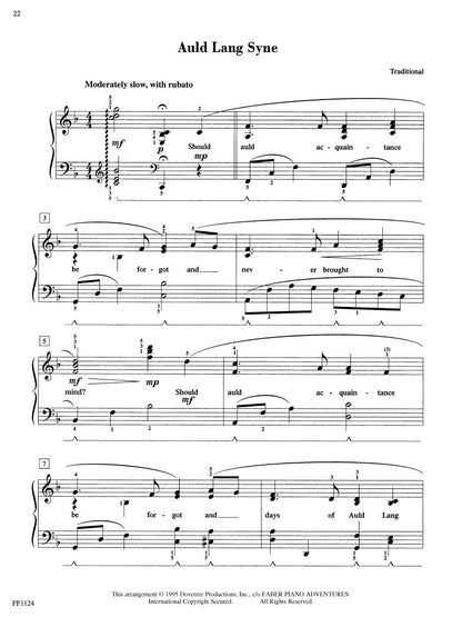 Faber Piano Adventures - AdvanceTime® Piano Christmas - Level 5