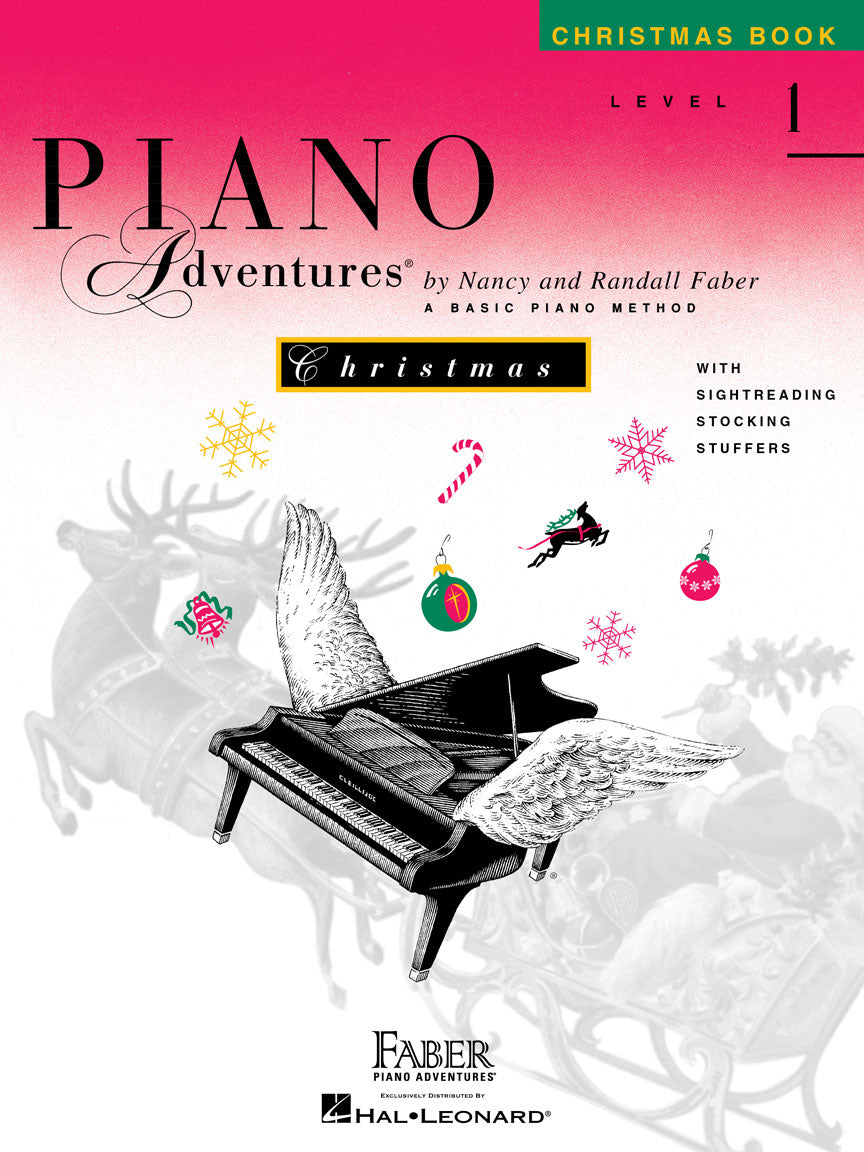 Faber Piano Adventures - Level 1  – Christmas Book, by Hal Leonard