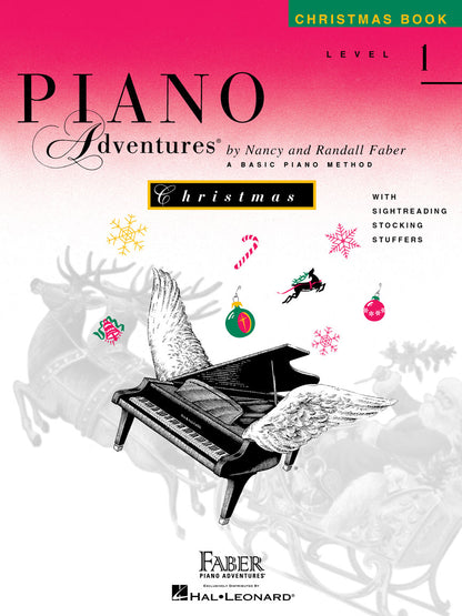 Faber Piano Adventures - Level 1  – Christmas Book, by Hal Leonard