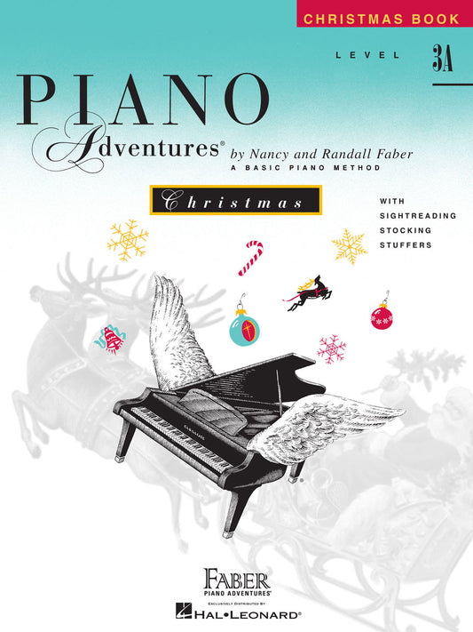 Faber Piano Adventures - Level 3A – Christmas Book, by Hal Leonard