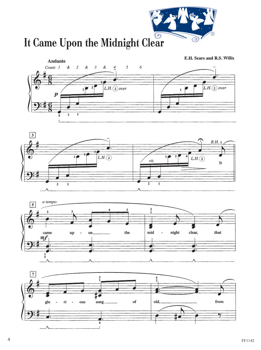Faber Piano Adventures - Level 4 – Christmas Book, by Hal Leonard