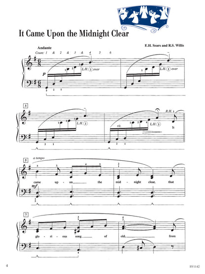 Faber Piano Adventures - Level 4 – Christmas Book, by Hal Leonard