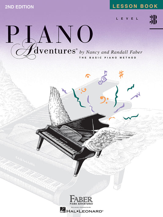 Faber Piano Adventures Level 3B – Lesson, 2nd Edition by Hal Leonard
