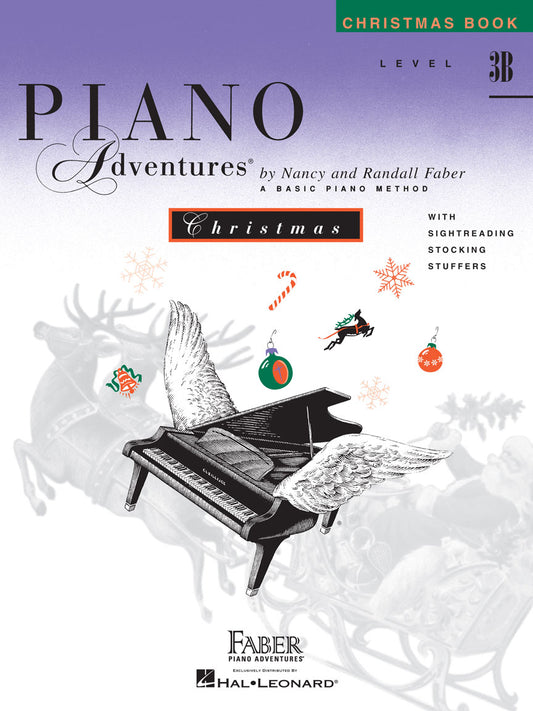Faber Piano Adventures - Level 3B – Christmas Book, by Hal Leonard