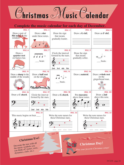 Accelerated Piano Adventures for the Older Beginner – Christmas Book, by Hal Leonard