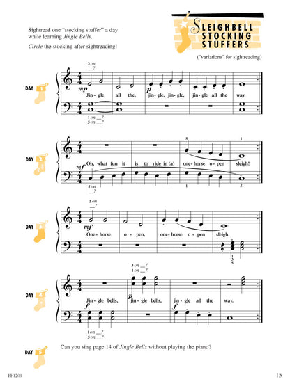 Accelerated Piano Adventures for the Older Beginner – Christmas Book, by Hal Leonard