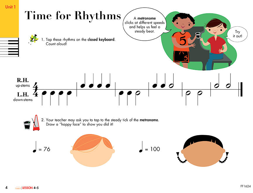 My First Piano Adventure - Writing Book C, by Hal Leonard