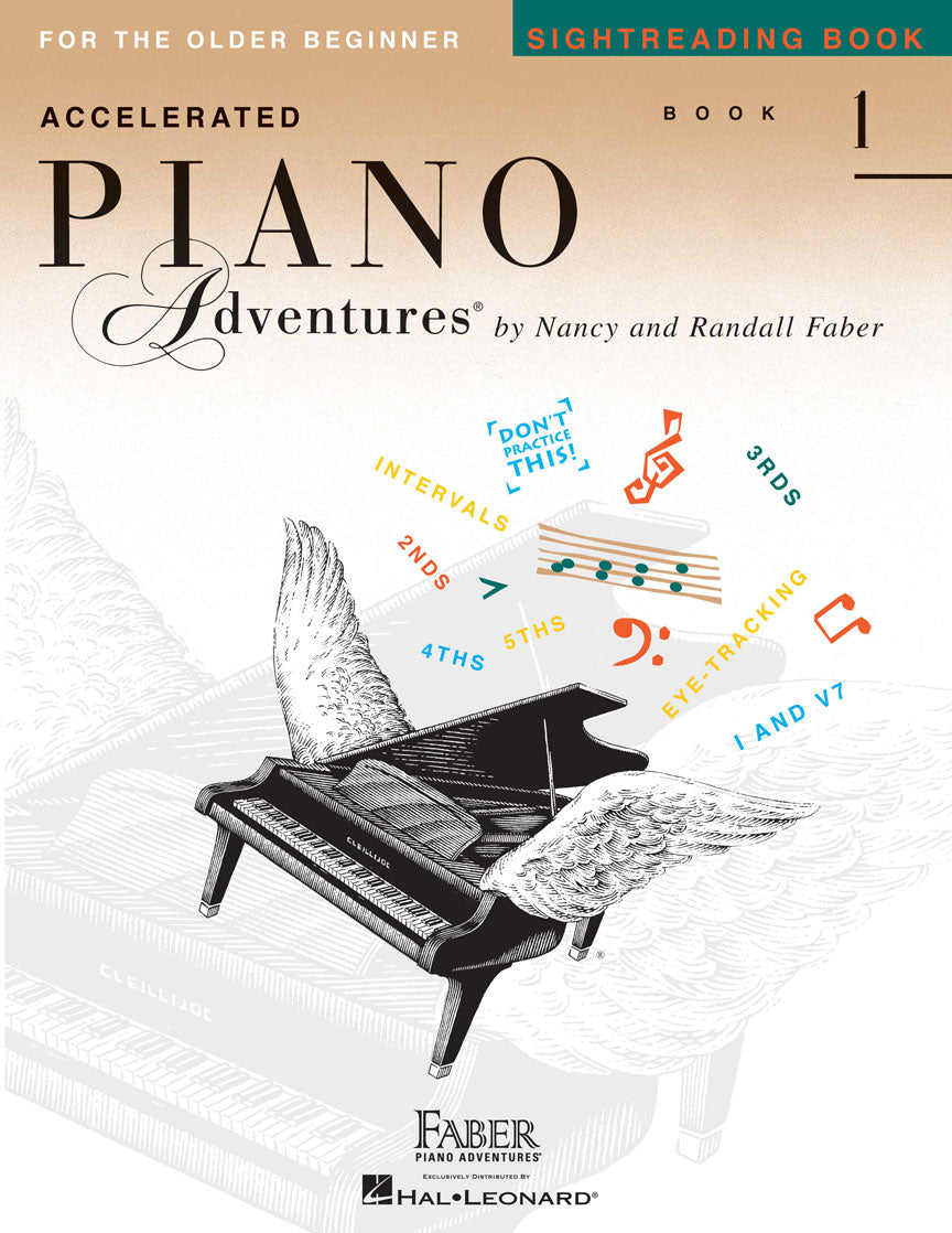 Accelerated Piano Adventures for the Older Beginner – Sightreading, Book 1