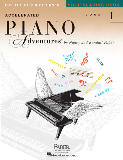 Accelerated Piano Adventures for the Older Beginner – Sightreading, Book 1