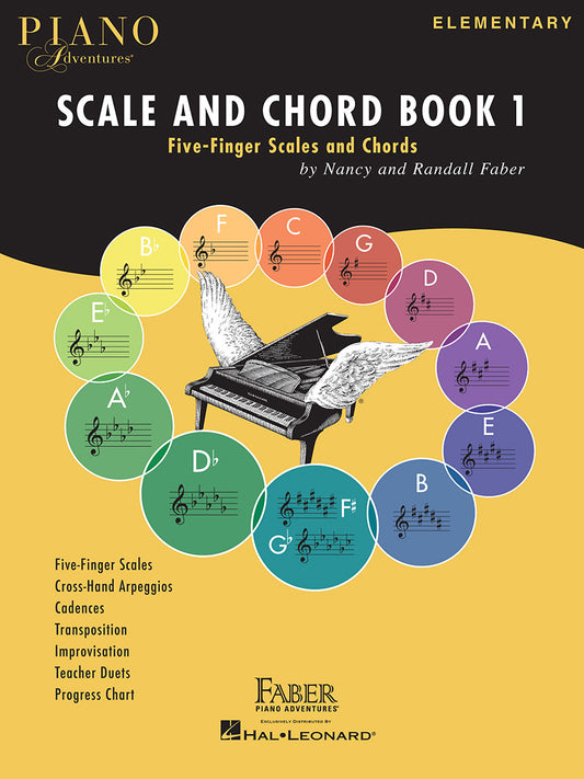 Faber Piano Adventures - Scale and Chord book 1