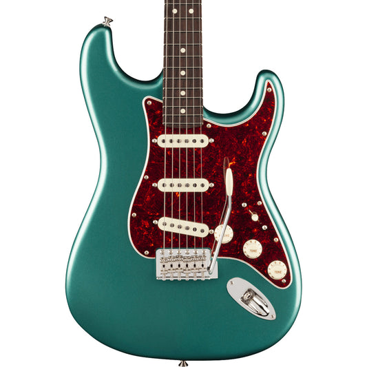Fender American Professional Classic Stratocaster®, Rosewood Fingerboard, Faded Sherwood Green Metallic