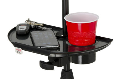 Gator Mic Stand Accessory Tray with Drink Holder