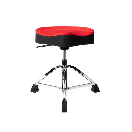 Gator Air Glide Drum Throne Saddle Seat- Red