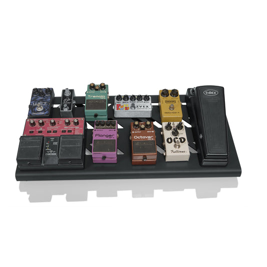 Gator Black Aluminum Pedal Board; Large w/ Carry Bag | GPB-BAK-1