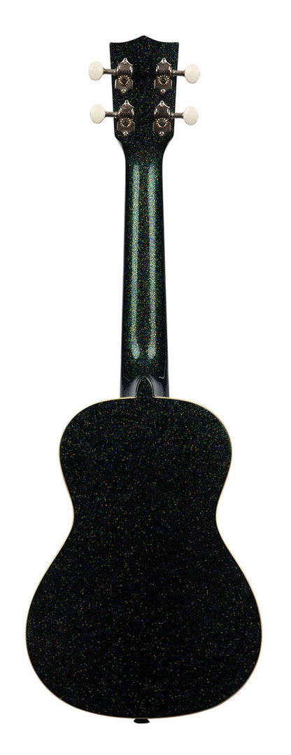 Kala Galaxy Black Sparkle, Concert Ukulele