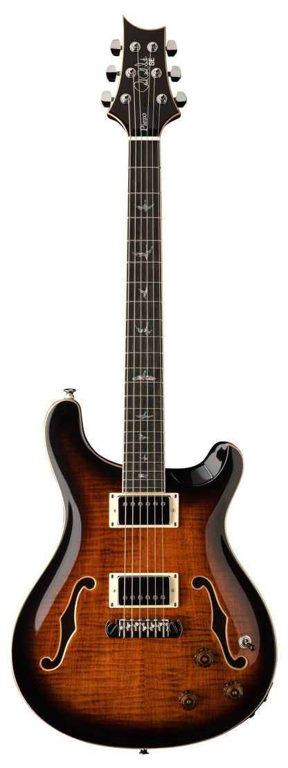 Paul Reed Smith ,SE Hollowbody II Piezo, Orange Tiger Smokeburst