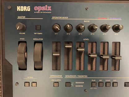 Korg OPSIX Altered FM Synth (Discontinued/Floor Display)