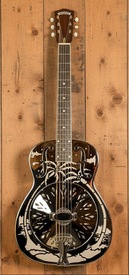National Resophonic Style O 14 Fret Brass Resonator Guitar