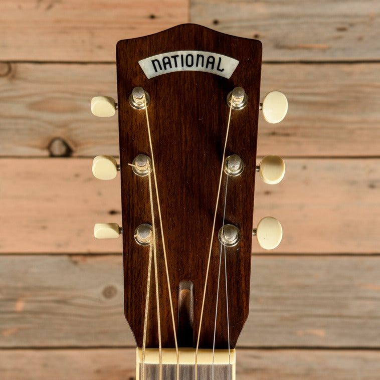 National Resophonic Style O 14 Fret Brass Resonator Guitar