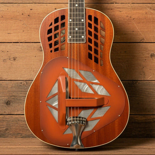 National M-1 Tricone Mahogany Resonator Guitar