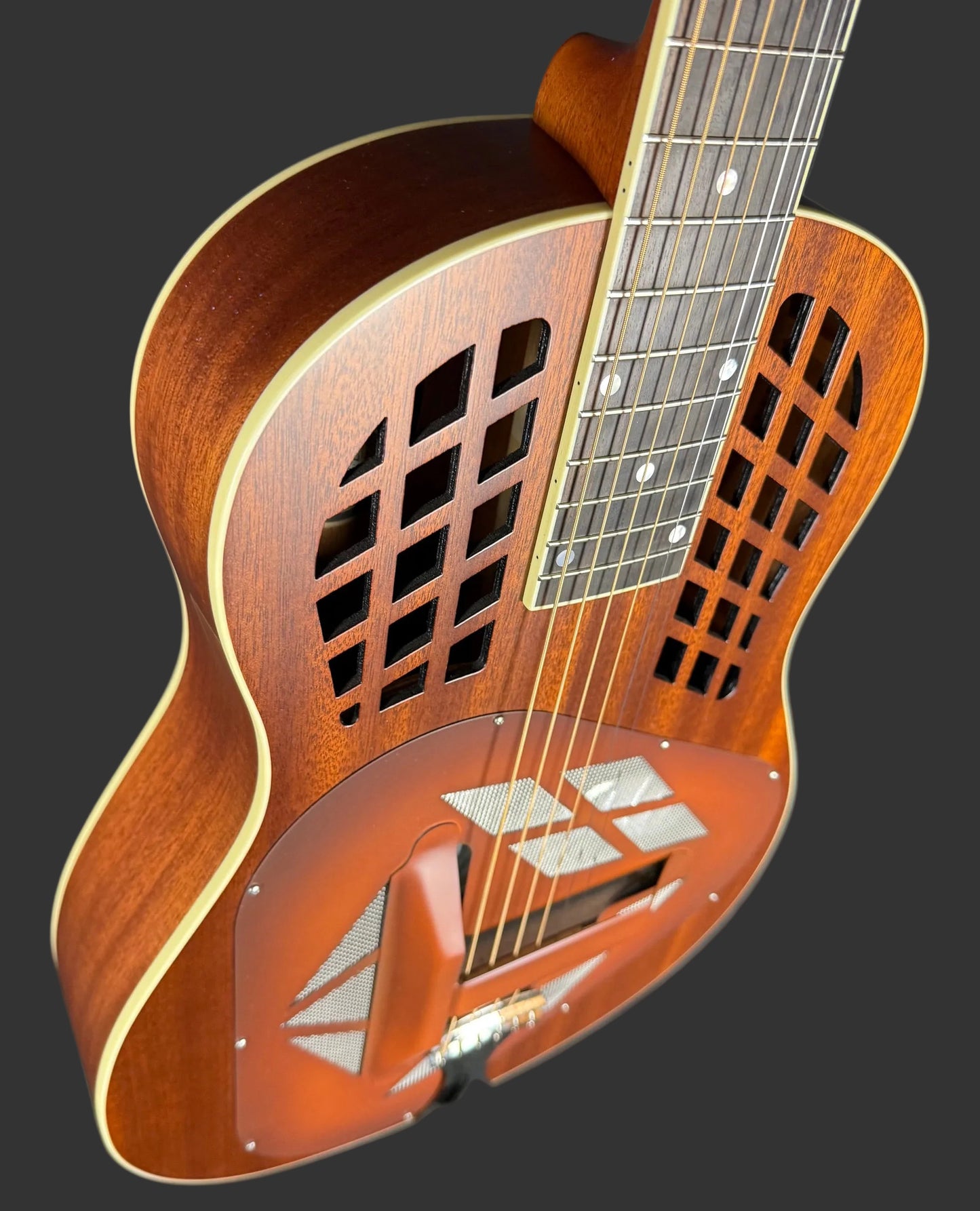 National M-1 Tricone Mahogany Resonator Guitar
