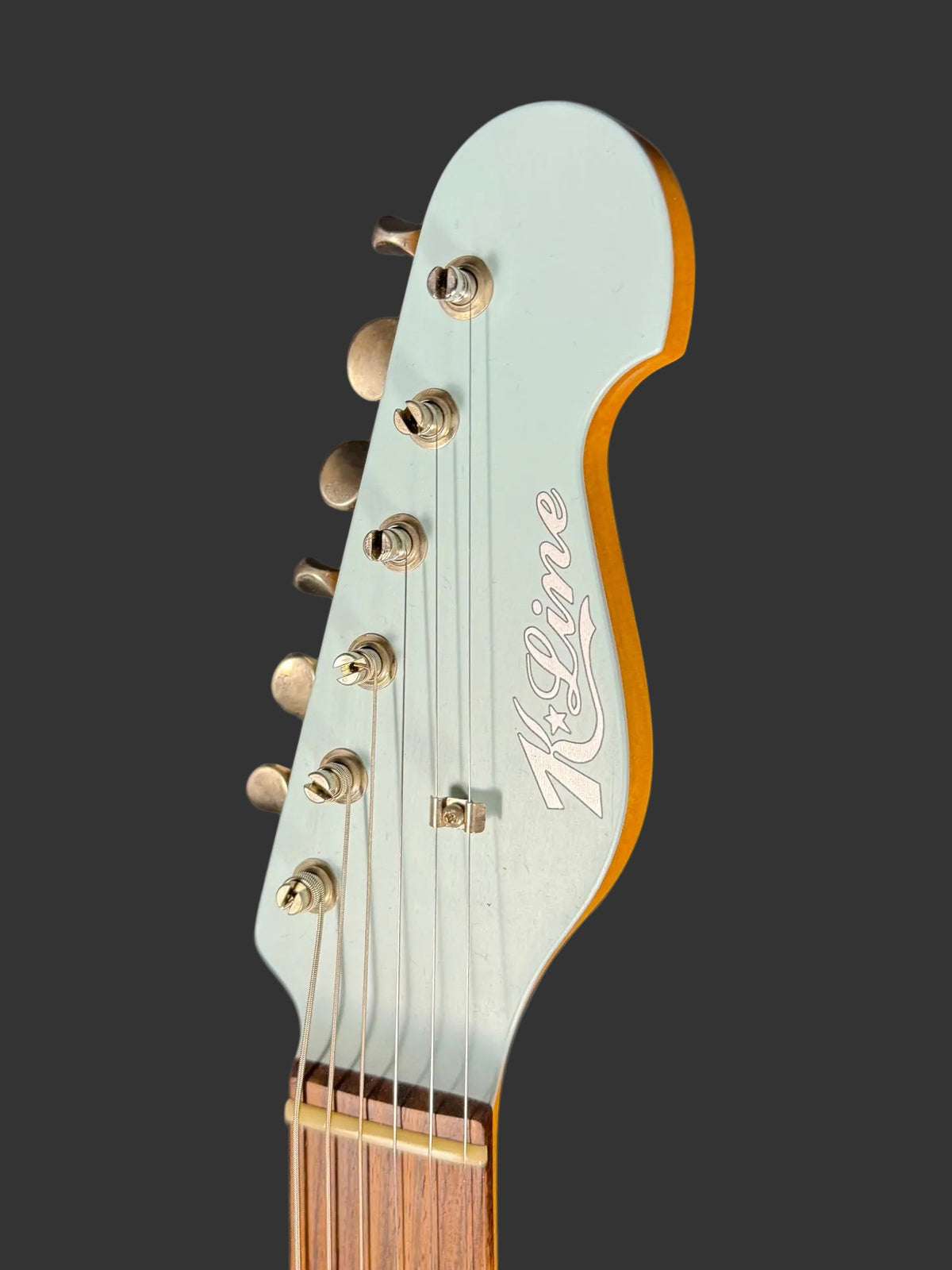 K-Line San Bernadino P90 Custom Built Electric Guitar Sonic Blue Relic