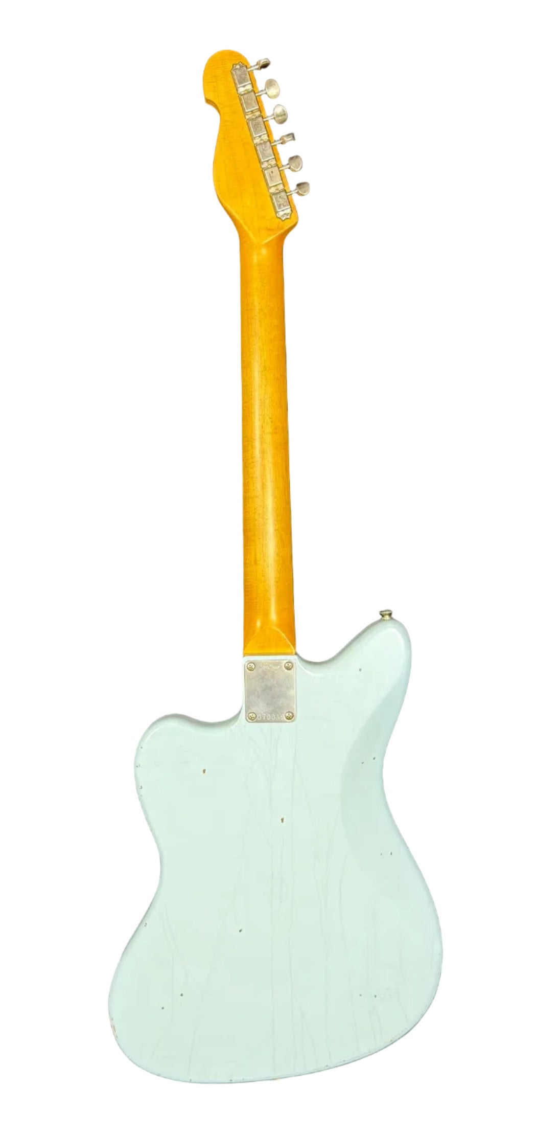K-Line San Bernadino P90 Custom Built Electric Guitar Sonic Blue Relic