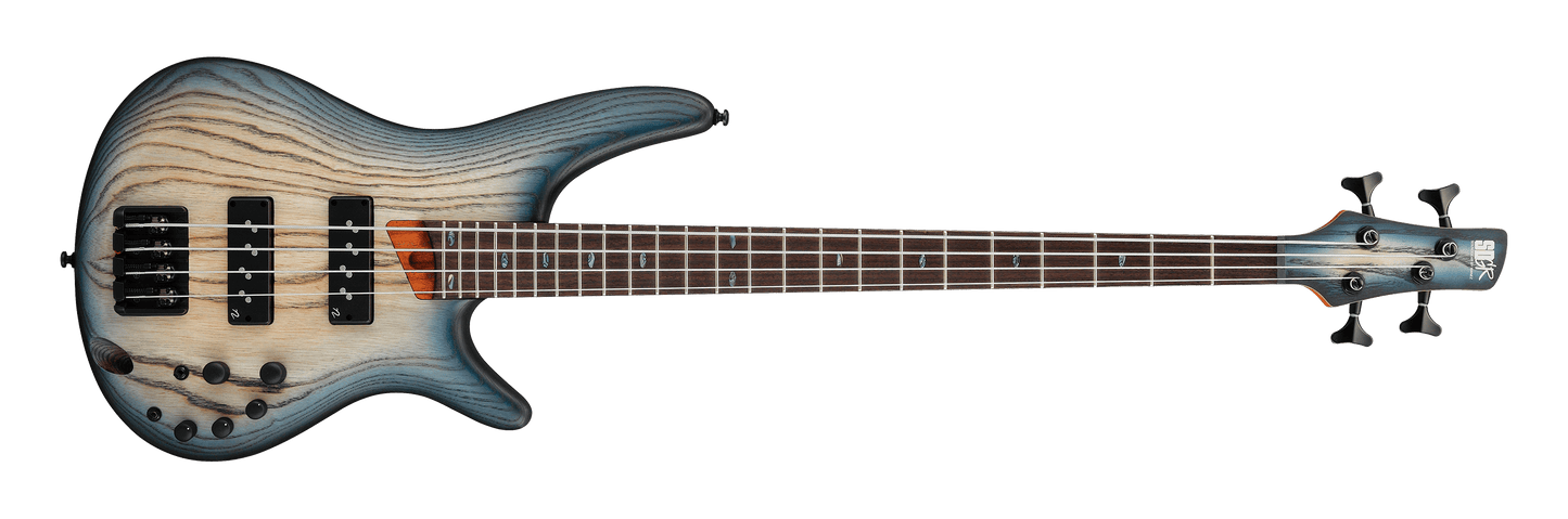 Ibanez  SR600E Cosmic Blue Starbust BASS guitar