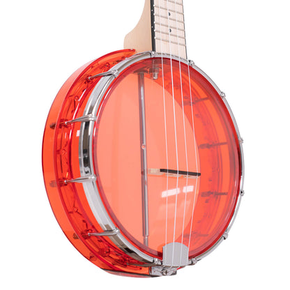 Gold Tone Little Gem, See-Through Banjo-Uke, Ruby