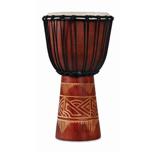 Latin Percussions World Beat Wood Art Medium Djembe LP713MR