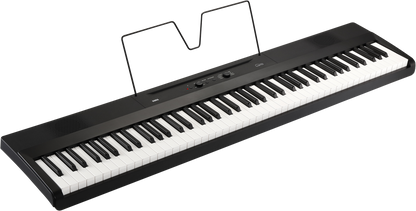 Korg L1 Liano 88-Key Slim-Body Semi-Weighted Portable Keyboard Black