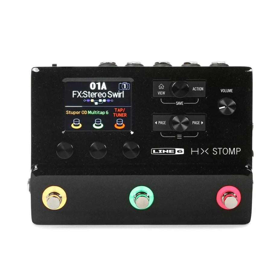 Line 6 HX Stomp, Multi FX Guitar processor