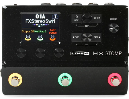 Line 6 HX Stomp, Multi FX Guitar processor – Portland Music Company