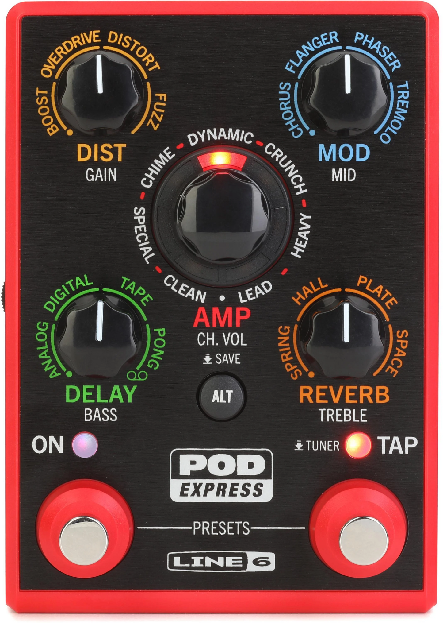 Line 6 Pod Express for guitar, multi-FX pedal