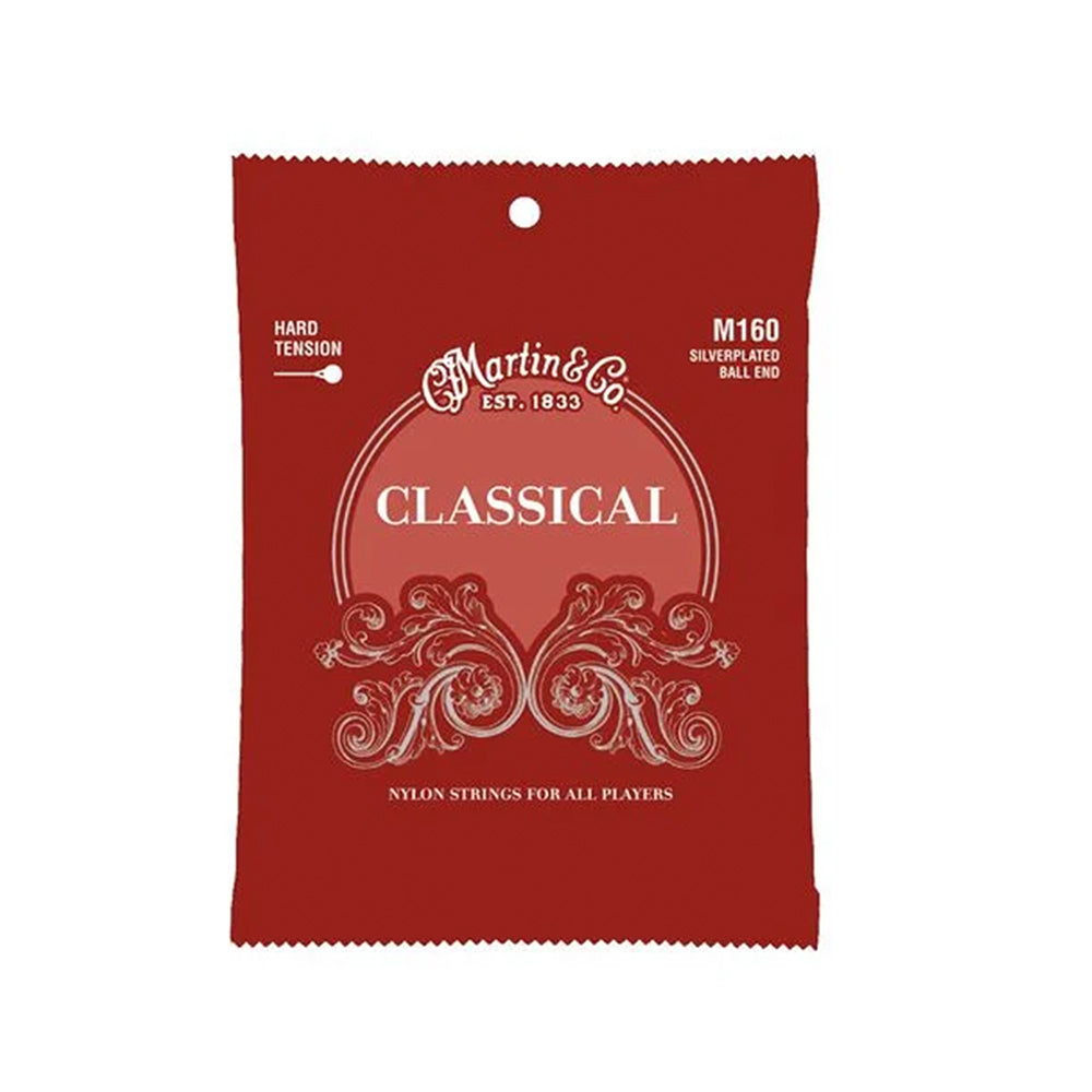 Martin Classical Nylon Guitar Strings M160 Hard Tension Ball End