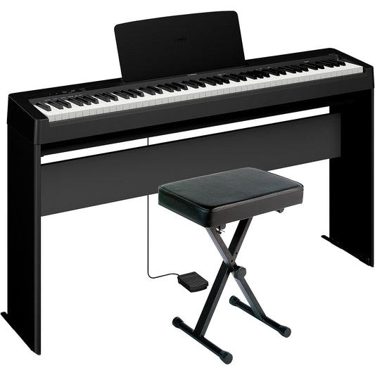 Yamaha P-143 Portable Digital Piano BUNDLE