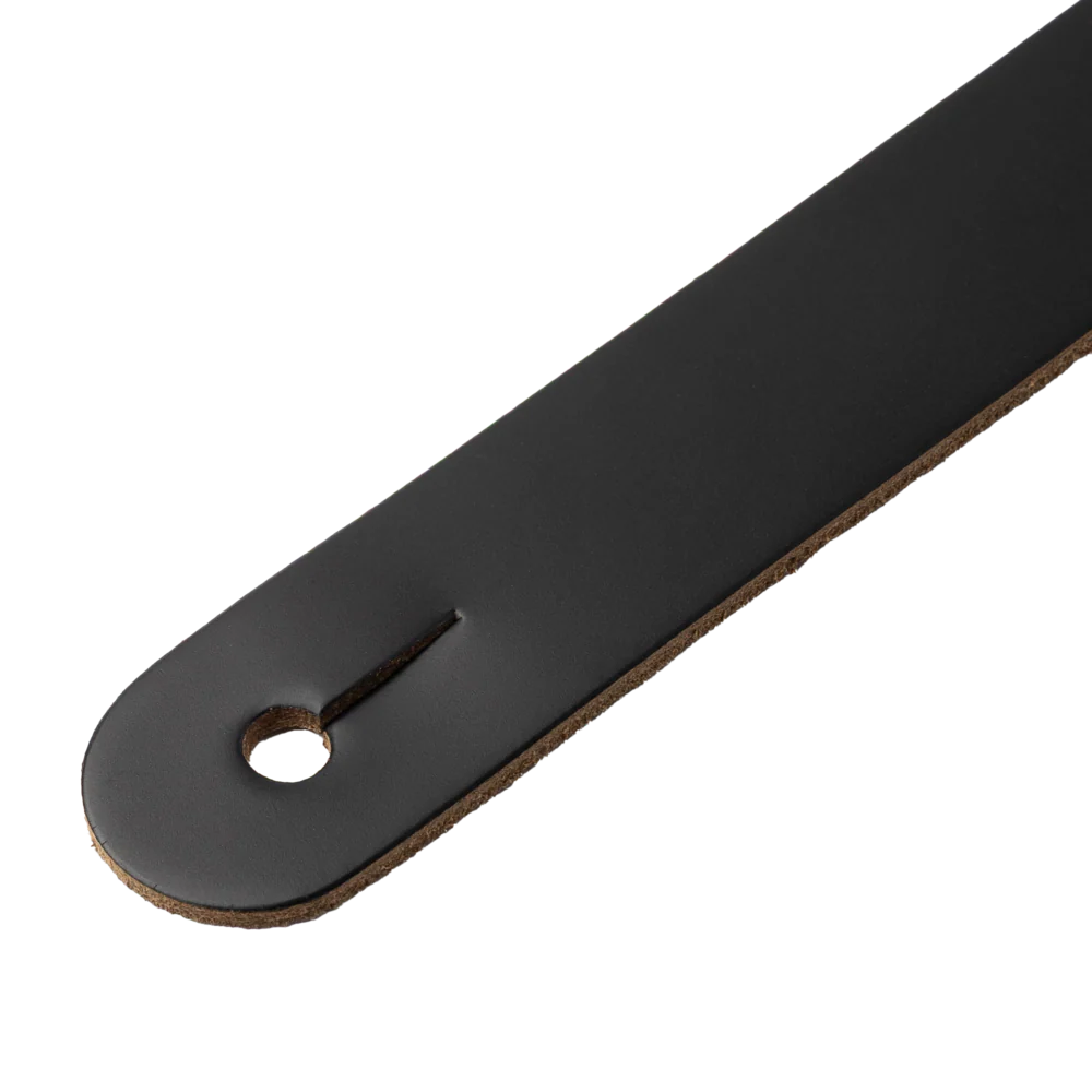 Levy's M26PD Black Amped Leather 3" Guitar Strap
