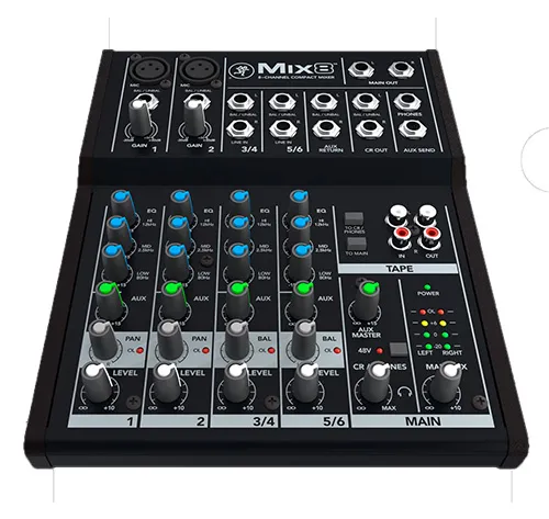 Mackie Mix8, Audio Mixer