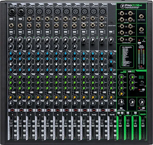 Mackie ProFX16V3, Audio Mixer