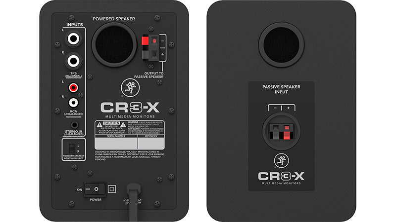 Mackie CR3-X 3" Multimedia Powered Monitors