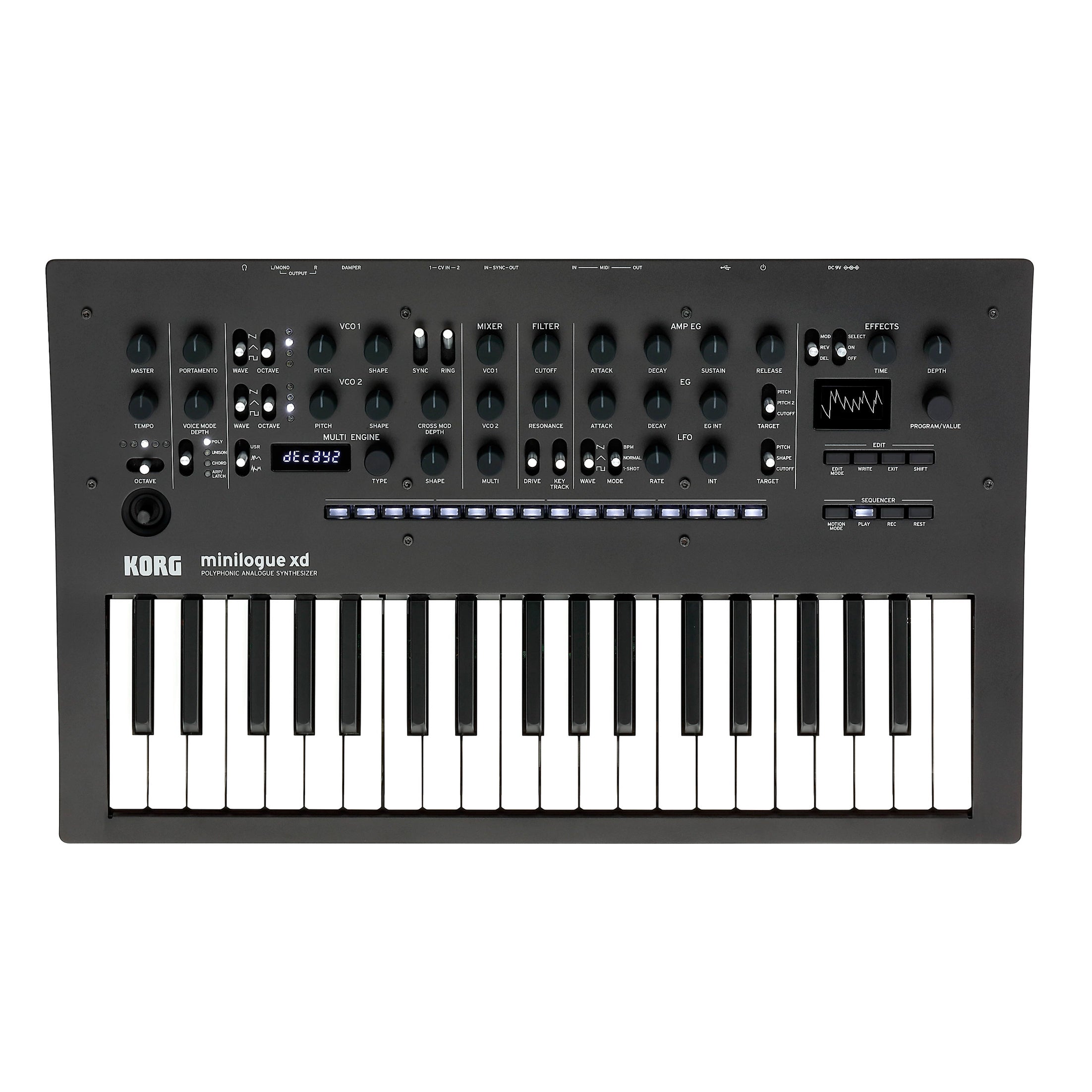 鍵盤楽器 korg minilogue xd polyanalog synthesizer Korg Minilogue XD Polyphonic Analog Synthesizer – Portland Music