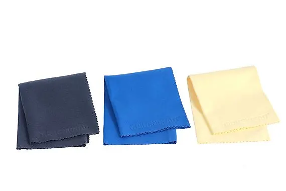 Music Nomad MN203 Super Soft Edgeless Microfiber Suede Polishing Cloth - 3pc