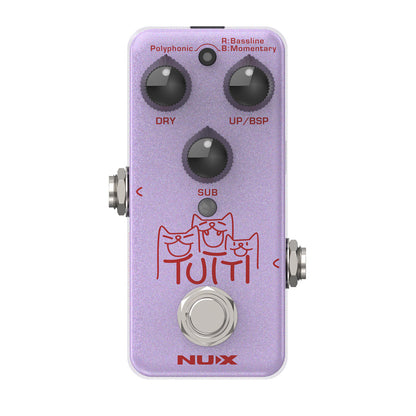 NUX TUTTI Polyphonic Octave Pedal