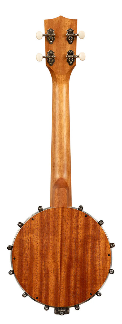 Kala Natural Mahogany Banjo Concert Ukulele with Bag